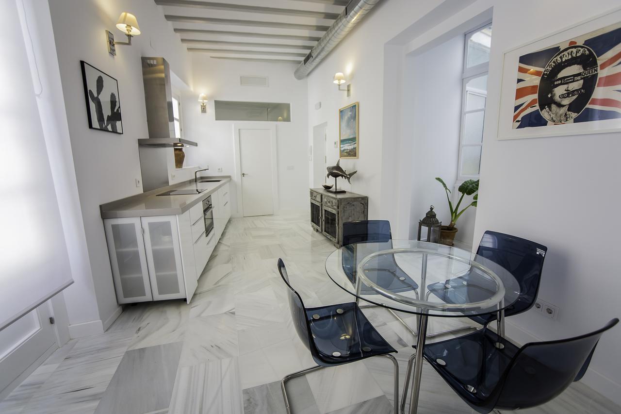Elegant Cadiz Apartment Bagian luar foto